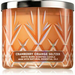 Bath & Body Works Cranberry Orange Seltzer vonná svíčka 411 g obraz