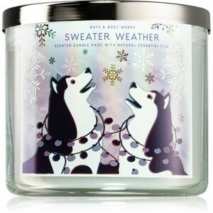 Bath & Body Works Sweater Weather vonná svíčka V. 411 g obraz