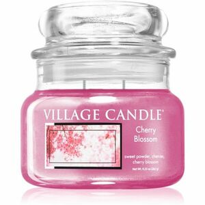Village Candle Cherry Blossom vonná svíčka (Glass Lid) 262 g obraz
