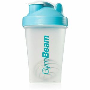 GymBeam Blend Bottle sportovní šejkr barva Transparent & Blue 400 ml obraz