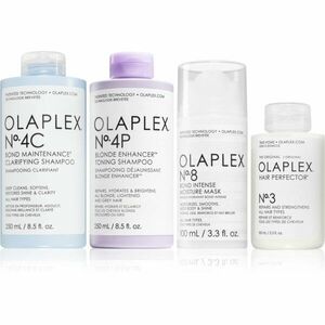 Olaplex The Ultimate Enhancing, Detoxing & Hydrating Kit for Blondes posilující péče (pro blond vlasy) obraz