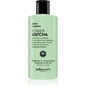 Udo Walz Power Matcha čisticí šampon pro mastné vlasy s vitamínem C 300 ml obraz