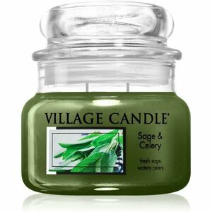 Village Candle Sage & Celery vonná svíčka 262 g obraz