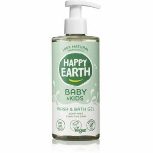 Happy Earth 100% Natural Bath & Wash Gel for Baby & Kids sprchový gel 300 ml obraz