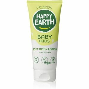 Happy Earth 100% Natural Soft Bodylotion for Baby & Kids krém pro děti 200 ml obraz