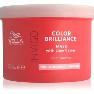 Wella Professionals Invigo Color Brilliance hydratační maska pro jemné vlasy 500 ml obraz