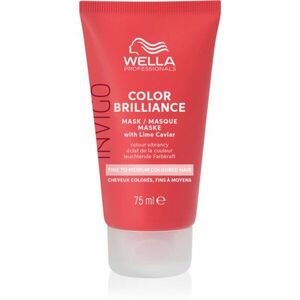 Wella Professionals Invigo Color Brilliance hydratační maska pro jemné vlasy 75 ml obraz