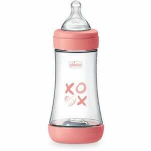 Chicco Perfect 5 kojenecká láhev 2 m+ Medium Flow Pink 240 ml obraz