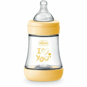 Chicco Perfect 5 kojenecká láhev 0 m+ Slow Flow Yellow 150 ml obraz