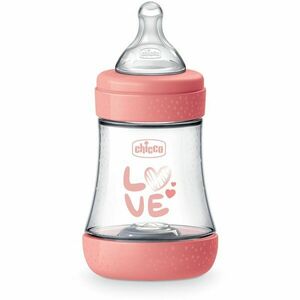 Chicco Perfect 5 kojenecká láhev 0 m+ Slow Flow Pink 150 ml obraz