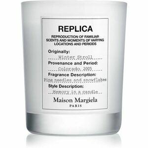 Maison Margiela REPLICA Winter Stroll vonná svíčka limitovaná edice 165 g obraz