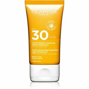 Clarins Youth-Protecting Sunscreen High Protection opalovací krém na obličej SPF 30 50 ml obraz