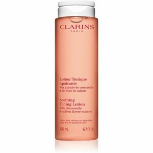 Clarins CL Cleansing Soothing Toning Lotion čisticí a zklidňující tonikum pro citlivou a suchou pleť 200 ml obraz