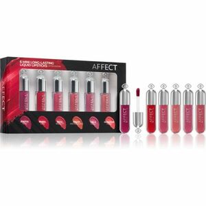 Affect 6 Mini Long-Lasting Liquid Lipsticks sada tekutých rtěnek obraz
