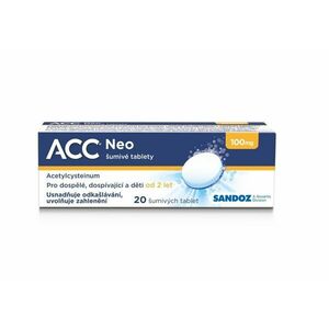 ACC NEO 100 mg 20 šumivých tablet obraz