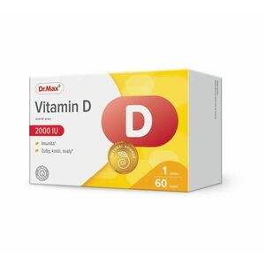 Dr. Max Vitamin D 2000 I.U. 60 kapslí obraz