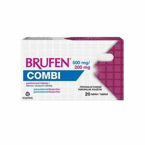 Brufen Combi 500 mg/200 mg 20 tablet obraz