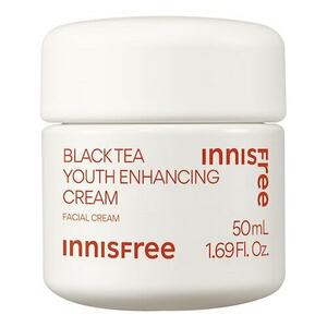 INNISFREE - Youth Enhancing Cream with Black Tea – Zpevňující a vyhlazující krém obraz
