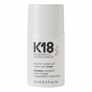 K18 - Leave-in Molecular Repair Hair Mask – poškozené vlasy – Cestovní formát obraz