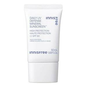 INNISFREE - Daily UV Defense Mineral Sunscreen - Minerální opalovací krém na obličej s SPF50 obraz