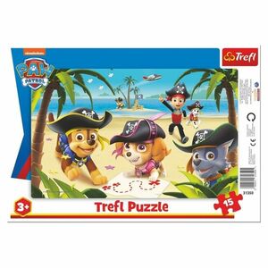 TREFL Puzzle deskové Přátelé z Tlapkové patroly 33 x 23 cm 15 ks obraz