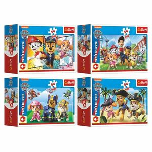 TREFL Minipuzzle Tlapková Patrola 4 druhy 1x krabička 54 ks obraz