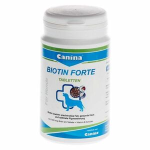 CANINA Biotin Forte 60 tablet obraz