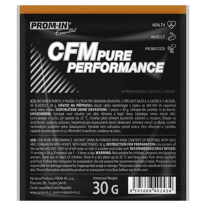 PROM-IN CFM Pure Performance mléko s medem a skořicí 30 g obraz