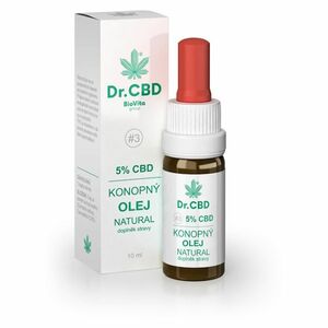 BIOVITA DR. CBD 5% CBD konopný olej natural 10 ml obraz
