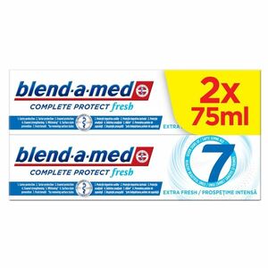 BLEND-A-MED Zubní pasta Complete Protect 7 Extra Fresh 2 x 75 ml obraz