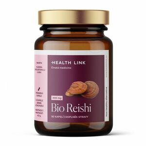 HEALTH LINK Reishi 400 mg BIO 90 kapslí obraz