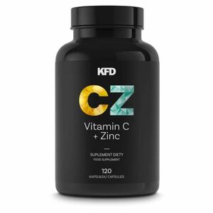 KFD Vitamín C 1000 mg + zinek 10 mg 120 kapslí obraz