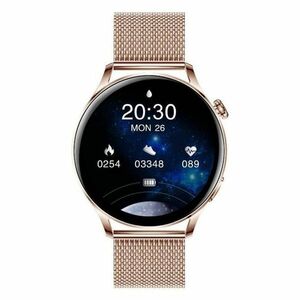 GARETT ELECTRONICS Smartwatch Lady Elegance RT zlatá ocel chytré hodinky obraz