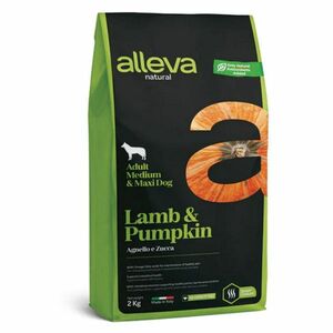 ALLEVA Natural Adult Medium/Maxi Lamb&Pumpkin granule pro psy 2 kg obraz