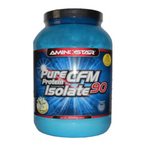 AMINOSTAR Pure CFM protein isolate 90% příchuť vanilka 2000 g obraz