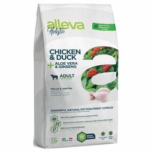ALLEVA Holistic Adult Maxi Chicken&Duck granule pro psy 2 kg obraz