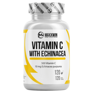 MAXXWIN Vitamin C 500 mg + echinacea 120 kapslí obraz
