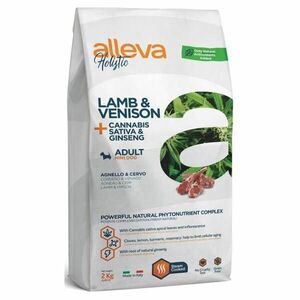 ALLEVA Holistic Adult Mini Lamb&Venison granule pro psy 2 kg obraz