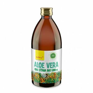WOLFBERRY Aloe vera šťáva 100% 500 ml BIO obraz