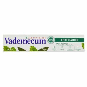 VADEMECUM Anti-Caries Mint&Sage Zubní pasta 75ml obraz