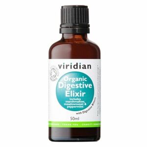 VIRIDIAN Nutrition 100% Organic Digestive Elixir 50 ml obraz