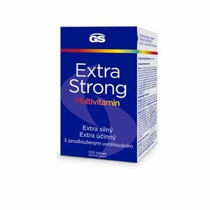 GS Extra strong multivitamin 100 tablet obraz
