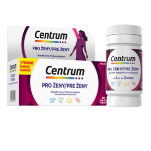 CENTRUM Multivitamín AZ pro ženy 90 tablet obraz