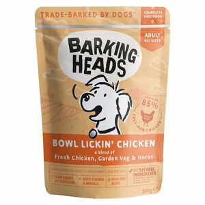 BARKING HEADS Bowl Lickin’ Chicken kapsička pro psy 300 g obraz