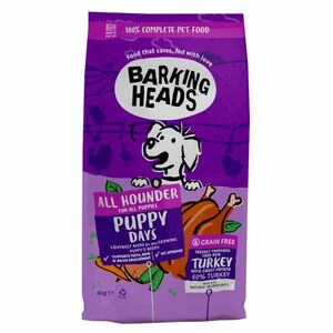 BARKING HEADS All Hounder Puppy Days Turkey granule pro štěňata 6 kg obraz