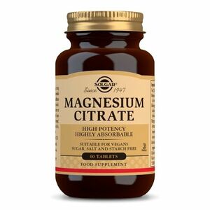 SOLGAR Magnesium citrát 200 mg 60 tablet obraz