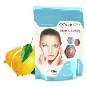 COLLANGO Collagen - hydrolyzovaný kolagen s vitamínem C a se zinkem příchuť citron 330 g obraz