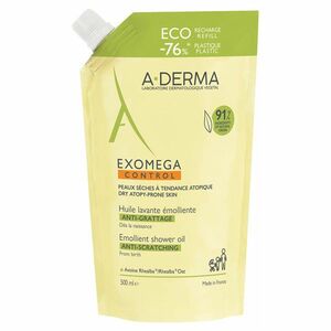 A-DERMA Exomega Control Sprchový olej 500 ml - ECO Náplň 500 ml obraz