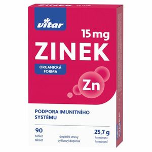 VITAR Zinek 15 mg 90 tablet obraz