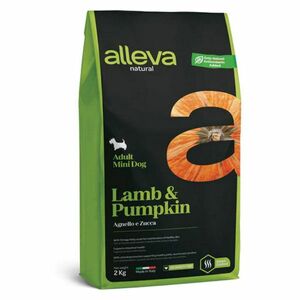 ALLEVA Natural Adult Mini Lamb&Pumpkin granule pro psy 2 kg obraz